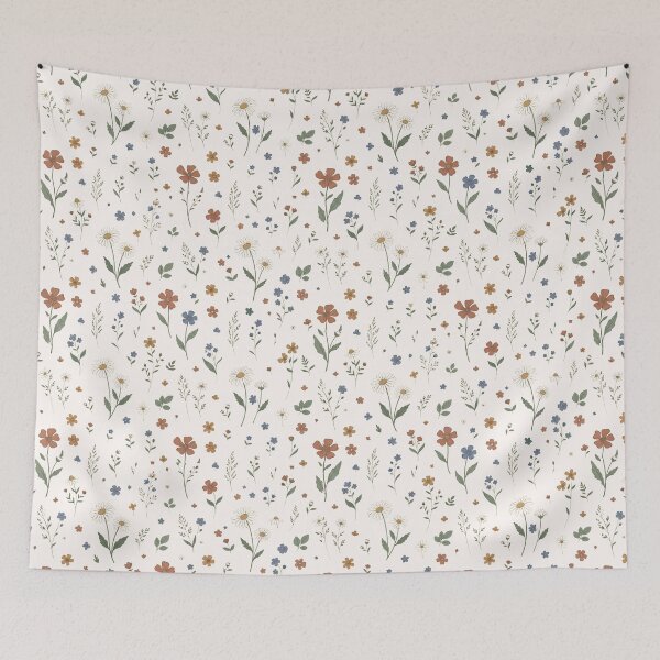Item preview, Dark Floral Botanical Wildflower Seamless Pattern designed and sold by ITCHAWAWAA.