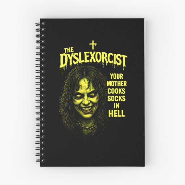 Item preview, the dyslexorcist (parody of the exorcist) designed and sold by CarlMarion8.