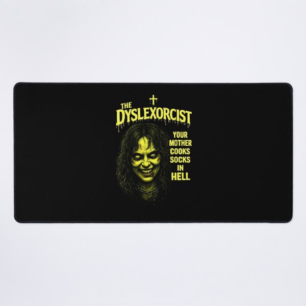 Item preview, the dyslexorcist (parody of the exorcist) designed and sold by CarlMarion8.