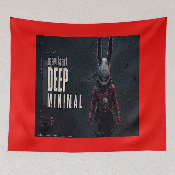 Item preview, Cybernetic Rabbit Warrior in Deep Darkness designed and sold by JMAVILA ART.