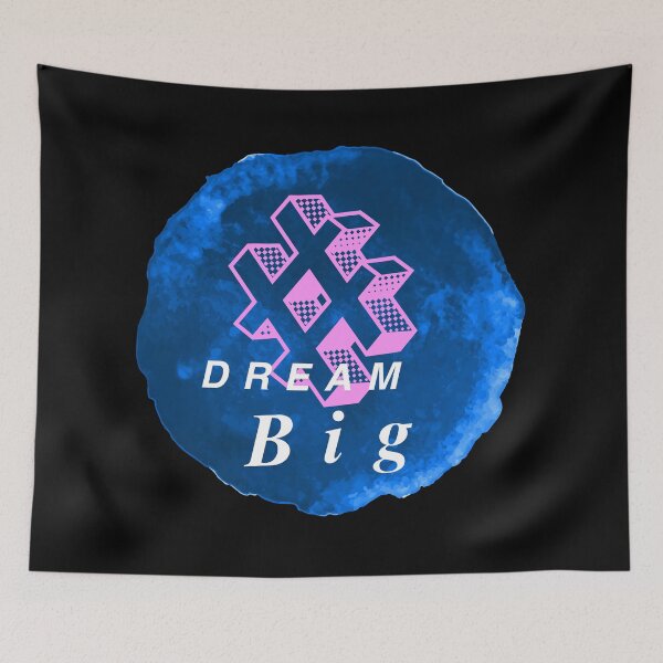 Item preview, Dream Big – Bold Paint Splatter Motivational Design designed and sold by CREATIVE HIVE.