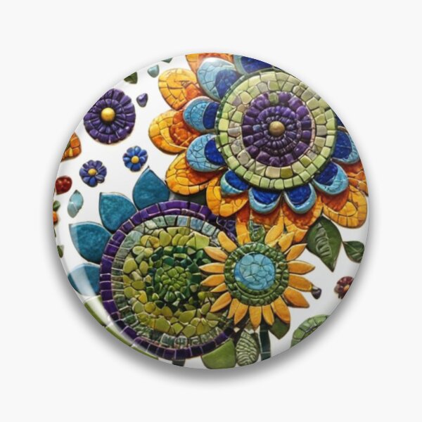 Item preview, Zentangle Mandala Flowers  designed and sold by Beyond The Canvas.