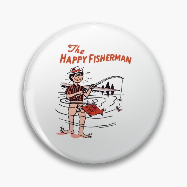 Item preview, the happy fisherman designed and sold by CarlMarion8.
