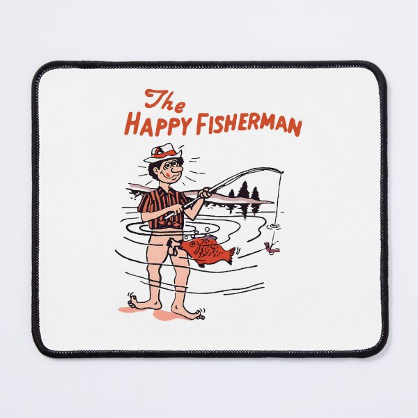 Item preview, the happy fisherman designed and sold by CarlMarion8.
