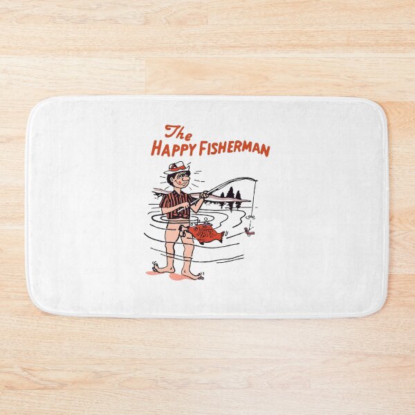 Item preview, the happy fisherman designed and sold by CarlMarion8.