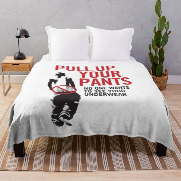 Item preview, Pull Up Your Pants Funny Underwear Humor Graphic Shirt Retro Meme Gift designed and sold by shlana.