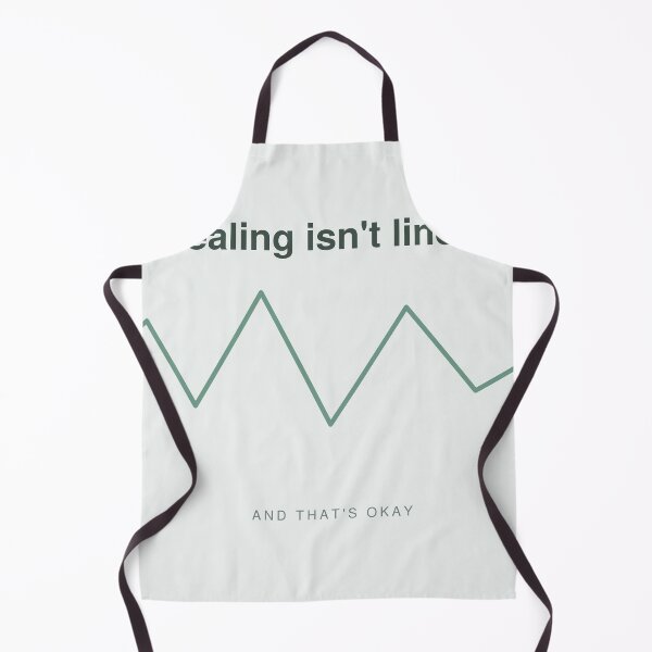 Item preview, Healing Isn't Linear Mental Health designed and sold by Adrplatinium.