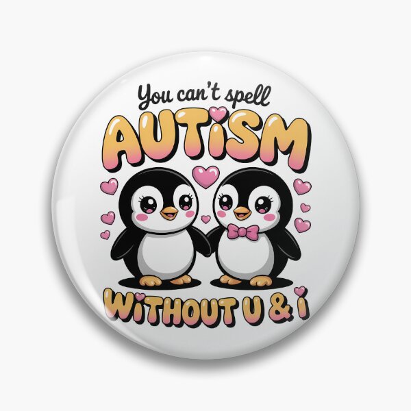 Item preview, You cant spell Autism without U & I - Funny Autistic Couple T-Shirt designed and sold by LoFizzy.