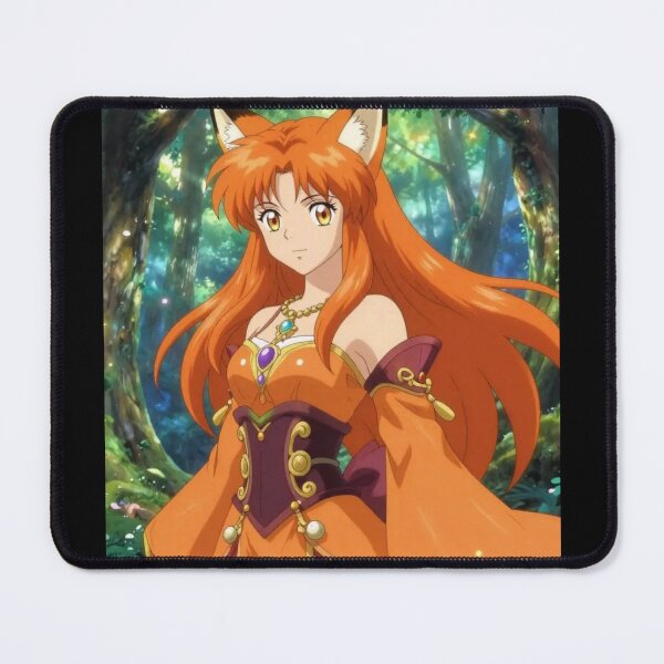 Item preview, Anime Style Orange Fox Woman designed and sold by Prestons Corner.