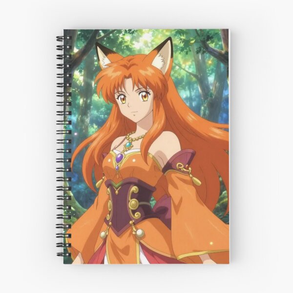 Item preview, Anime Style Orange Fox Woman designed and sold by Prestons Corner.