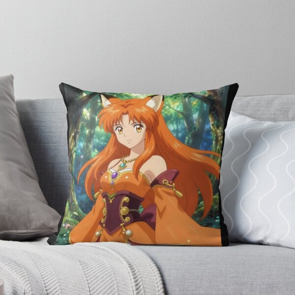Item preview, Anime Style Orange Fox Woman designed and sold by Prestons Corner.