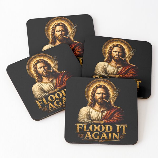 Item preview, Flood It Again Biblical Dark Humor designed and sold by Victor Shadehorn.