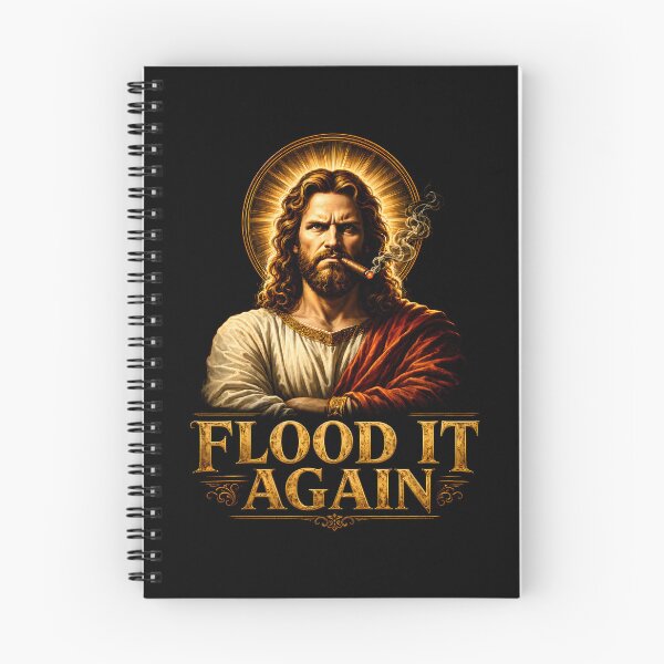 Item preview, Flood It Again Biblical Dark Humor designed and sold by Victor Shadehorn.
