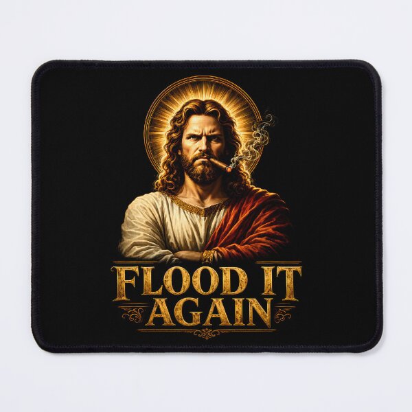Item preview, Flood It Again Biblical Dark Humor designed and sold by Victor Shadehorn.