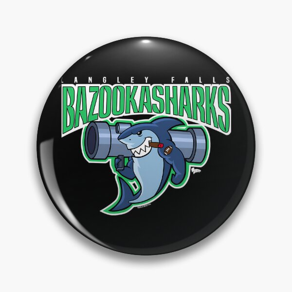 Item preview, American Dad Bazooka Sharks Logo Essential designed and sold by BohoOutline.