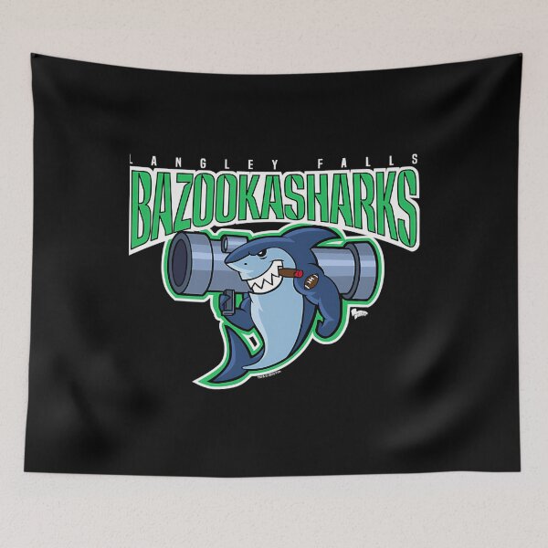 Item preview, American Dad Bazooka Sharks Logo Essential designed and sold by BohoOutline.