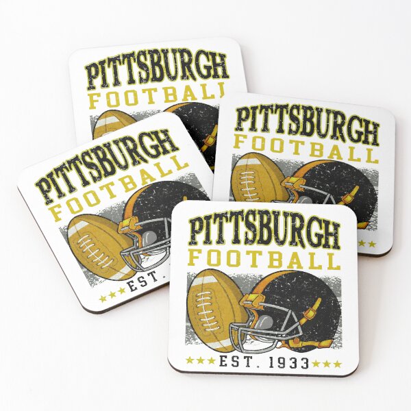 Item preview, Pittsburgh Football Est 1933 Vintage Helmet Graphic designed and sold by VictorTer32652.