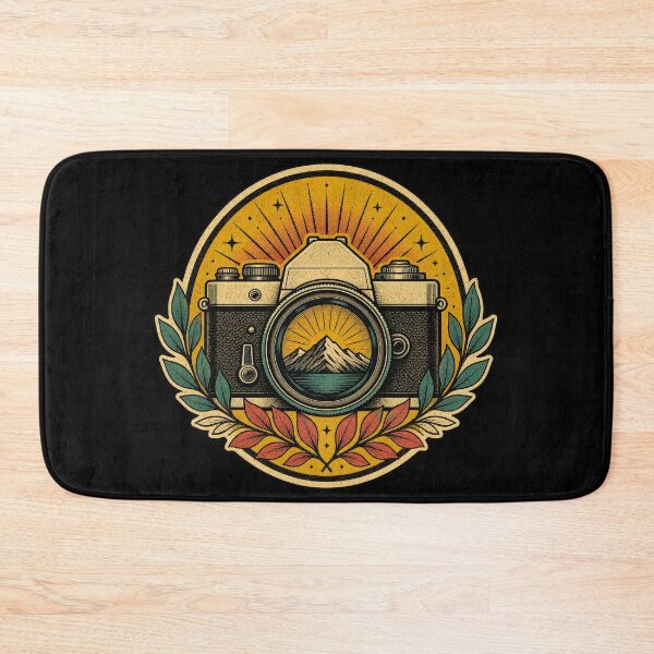 Item preview, Culture Vintage Camera Analog Film Photography Retro Badge designed and sold by Uglyandcute.