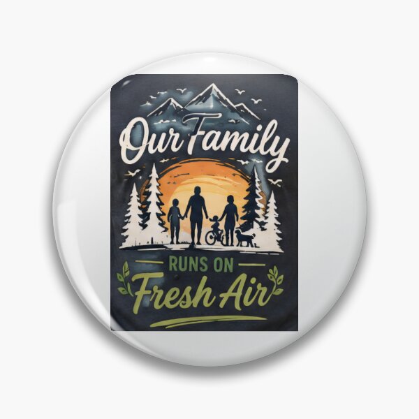 Item preview, Our Family Runs On Fresh Air Outdoor Lifestyle Shirt  snow | Camping Family Gift designed and sold by alexcorporation.