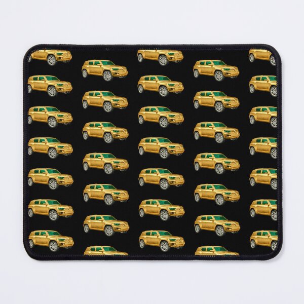 Item preview, Gold Renault truck emerald glass car 4x4 designed and sold by C3R0.