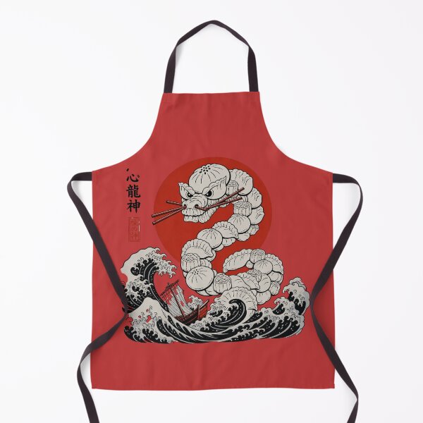 Item preview, Dumpling Dragon — Ukiyo-e Dim Sum Sea Serpent designed and sold by RickyHN7.