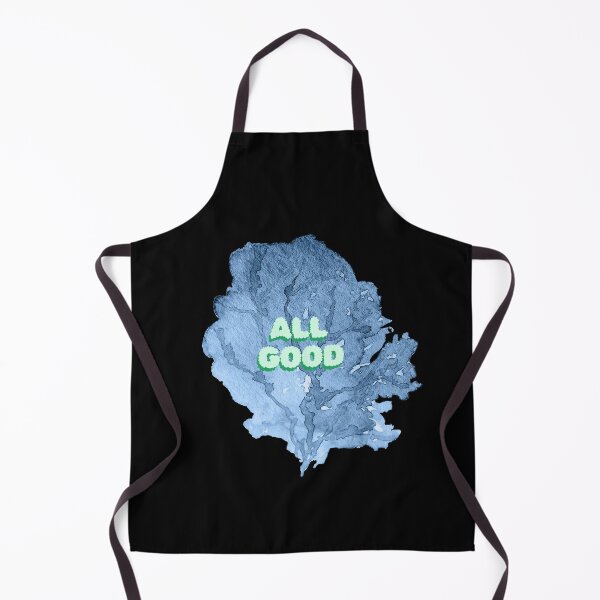 Item preview, All Good – Positive Vibes Paint Splatter Typography designed and sold by CREATIVE HIVE.