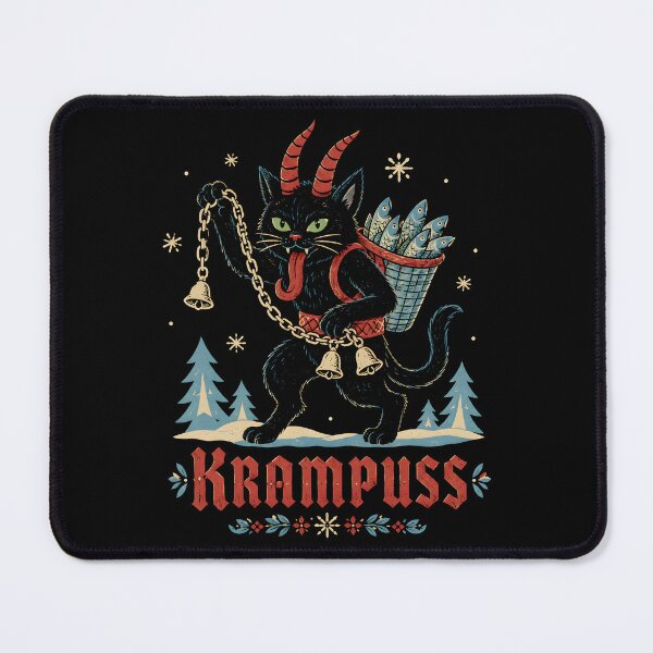 Item preview, Krampus Cat Christmas Chaos designed and sold by Victor Shadehorn.