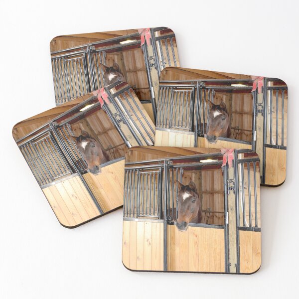 Item preview, Chestnut Horse at Stable Door designed and sold by amusefullife.