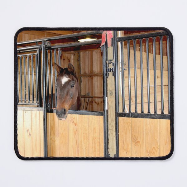 Item preview, Chestnut Horse at Stable Door designed and sold by amusefullife.