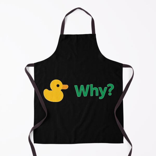 Item preview, Yellow Duck Next To Green Why Question Mark Graphic — Curiosity, Confusion and Playful Inquiry Concept designed and sold by KanDa-Shop.