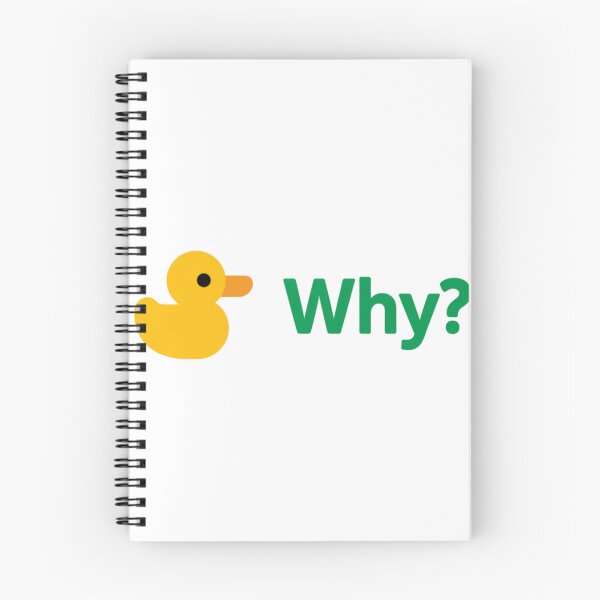 Item preview, Yellow Duck Next To Green Why Question Mark Graphic — Curiosity, Confusion and Playful Inquiry Concept designed and sold by KanDa-Shop.
