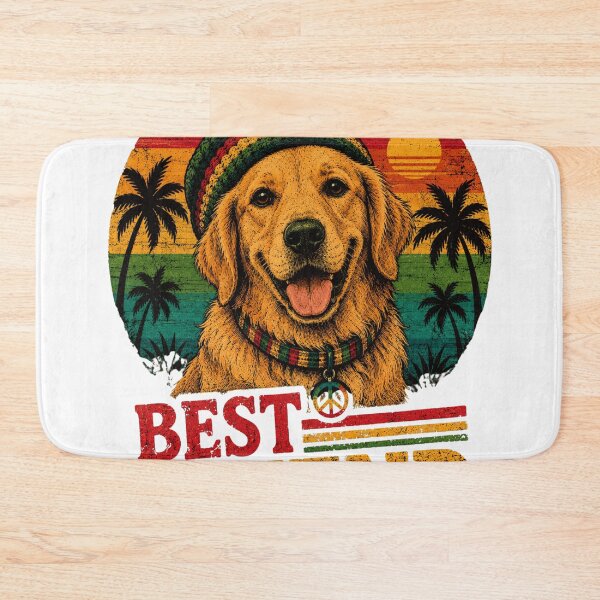 Item preview, Golden Retriever Best Friend – Reggae Vibes Dog Lover Design designed and sold by ADCreativeprint.