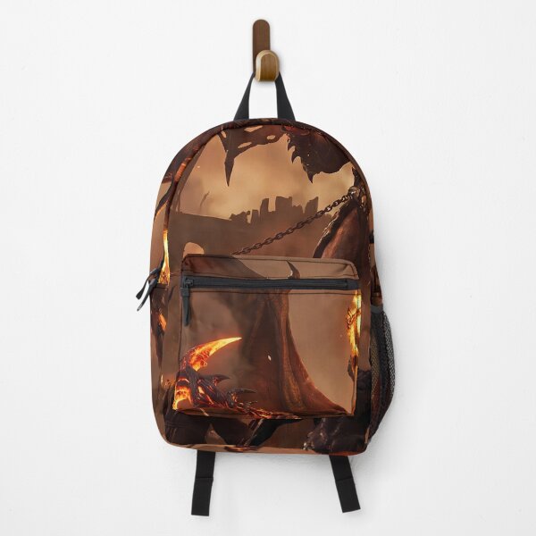 Item preview, Epic Fire Demon Boss Battle Dark Fantasy designed and sold by GalleryBrisArt.