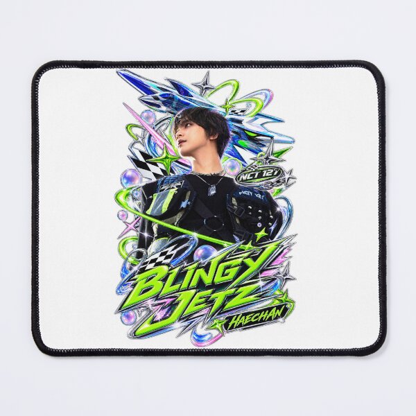 Item preview, Haechan NCT 127 Blingy Jet Vibrant Cabin Art designed and sold by Valeree Store.