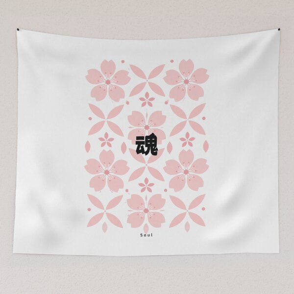 Item preview, Tamashii - Soul | Modern Sakura | Japanese Design designed and sold by JapanMemoir.