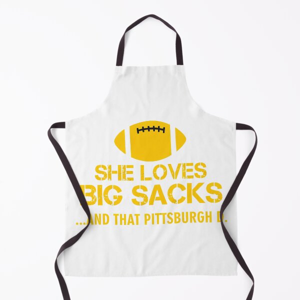 Item preview, She Loves Big Sacks and That Pittsburgh D Funny Football Graphic designed and sold by ThomasHug47422.