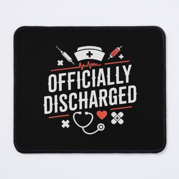 Item preview, Officially Discharged Retired Nurse Retirement Celebration Gift designed and sold by VioletNance.