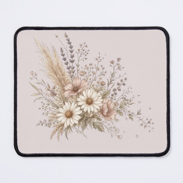 Item preview, Boho Wildflower Bouquet — Pampas & Dried Blooms designed and sold by RickyHN7.