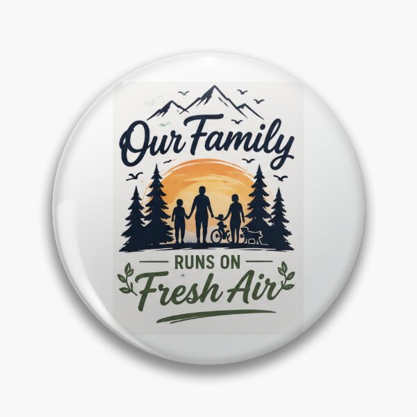 Item preview, Our Family Runs On Fresh Air Outdoor Lifestyle Shirt | Camping Family Gift designed and sold by alexcorporation.