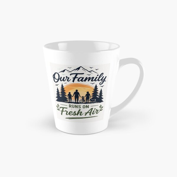 Item preview, Our Family Runs On Fresh Air Outdoor Lifestyle Shirt | Camping Family Gift designed and sold by alexcorporation.