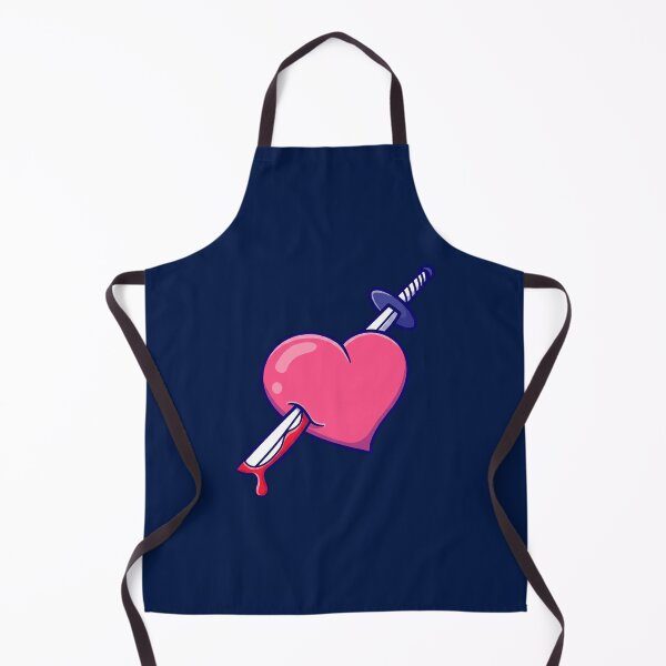 Item preview, Pink Heart Dagger Illustration designed and sold by WadeWhite122.