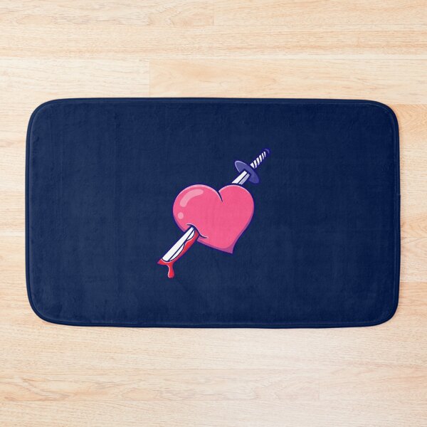 Item preview, Pink Heart Dagger Illustration designed and sold by WadeWhite122.