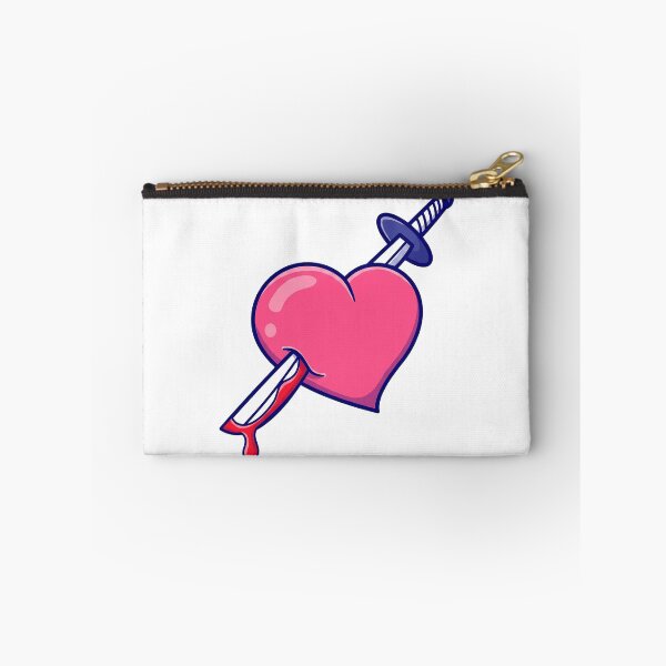Item preview, Pink Heart Dagger Illustration designed and sold by WadeWhite122.