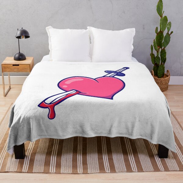 Item preview, Pink Heart Dagger Illustration designed and sold by WadeWhite122.