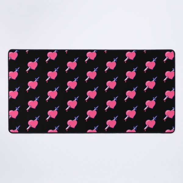 Item preview, Pink Heart Dagger Illustration designed and sold by WadeWhite122.