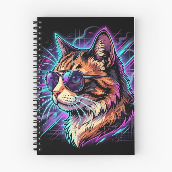 Item preview, RetroCat designed and sold by Retrowave Rat.