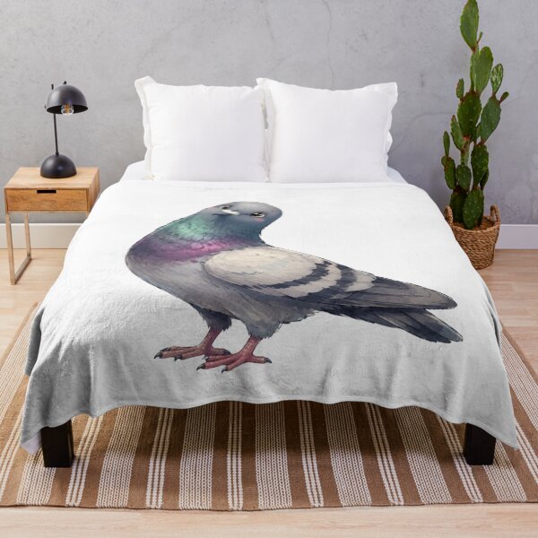 Item preview, cute pigeon art designed and sold by mynarasolwy.