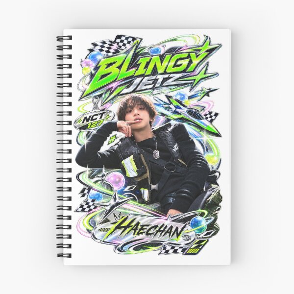 Item preview, Haechan Blingy Jet Metallic Flight Deck Visual designed and sold by Valeree Store.