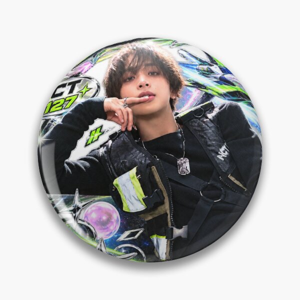 Item preview, Haechan Blingy Jet Metallic Flight Deck Visual designed and sold by Valeree Store.
