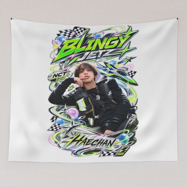Item preview, Haechan Blingy Jet Metallic Flight Deck Visual designed and sold by Valeree Store.